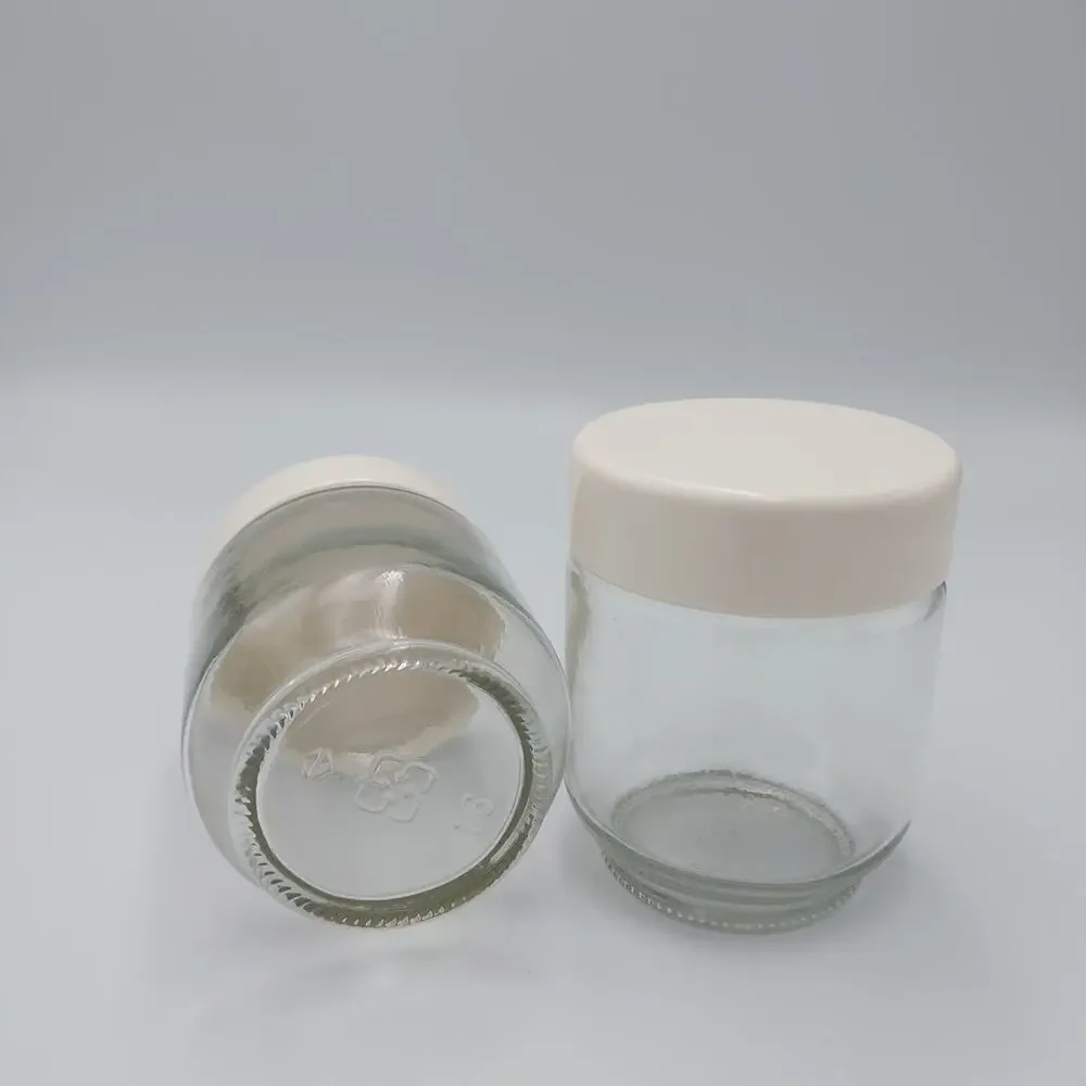 2 Euro Cuisine Yogurt Maker YM80/YM100 Replacement‎ Screw Top Glass Jar